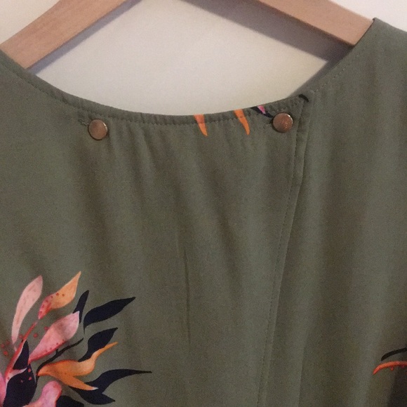 A New Day Moss Green Small Romper - Picture 7 of 9